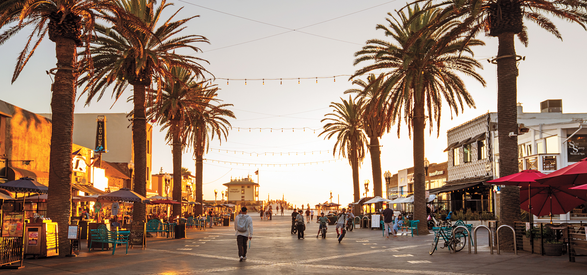 Hermosa Beach South Bay cannabis delivery area